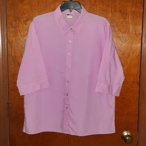 NWOT American Sweetheart Button Down Tee Shirt